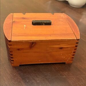 Vintage Wood Canadian Cigar Box